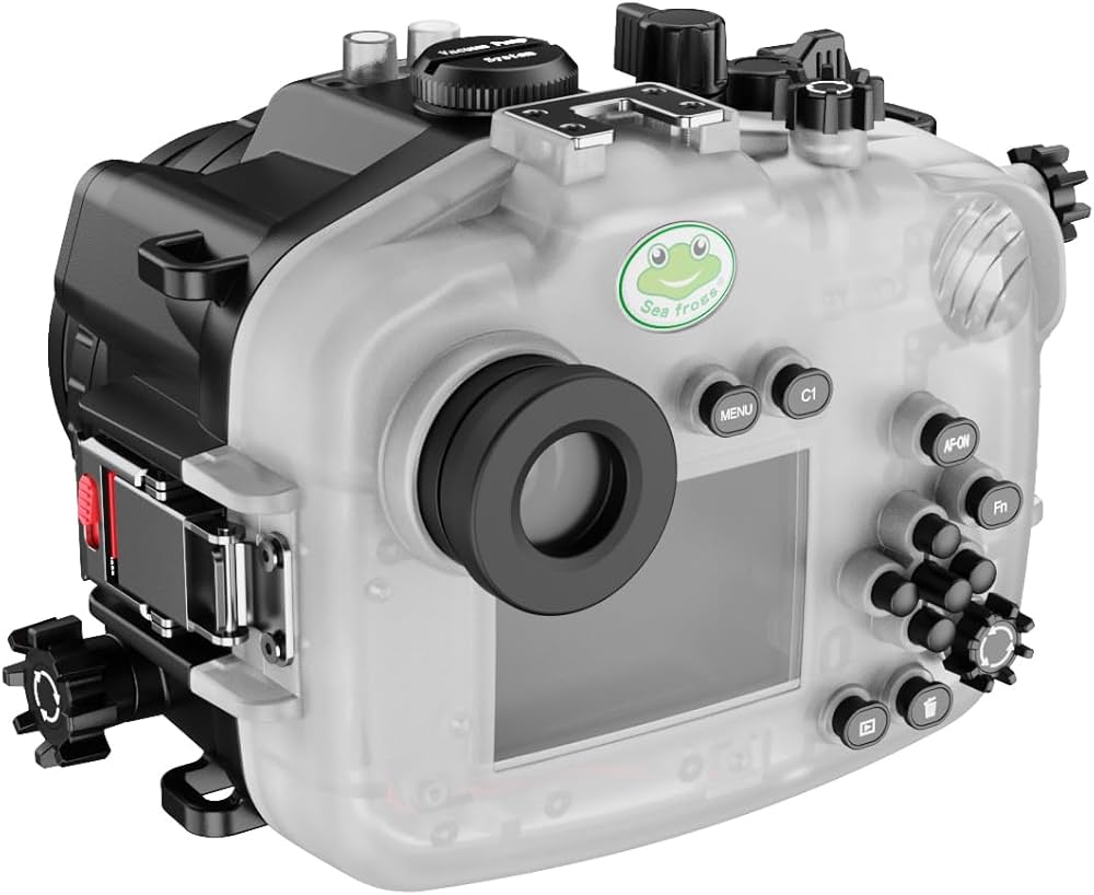 Amazon.co.jp: Sony A7C II/A7CRカメラ用水中防水ケース、IPX8 132
