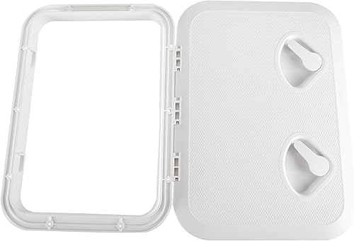 Miniatura 3 de Escotilla y tapa de acceso para cubierta de barco marino, 17-14 pulgadas de largo x 12-38 pulgadas de ancho (17.323 in x 12.402 in)