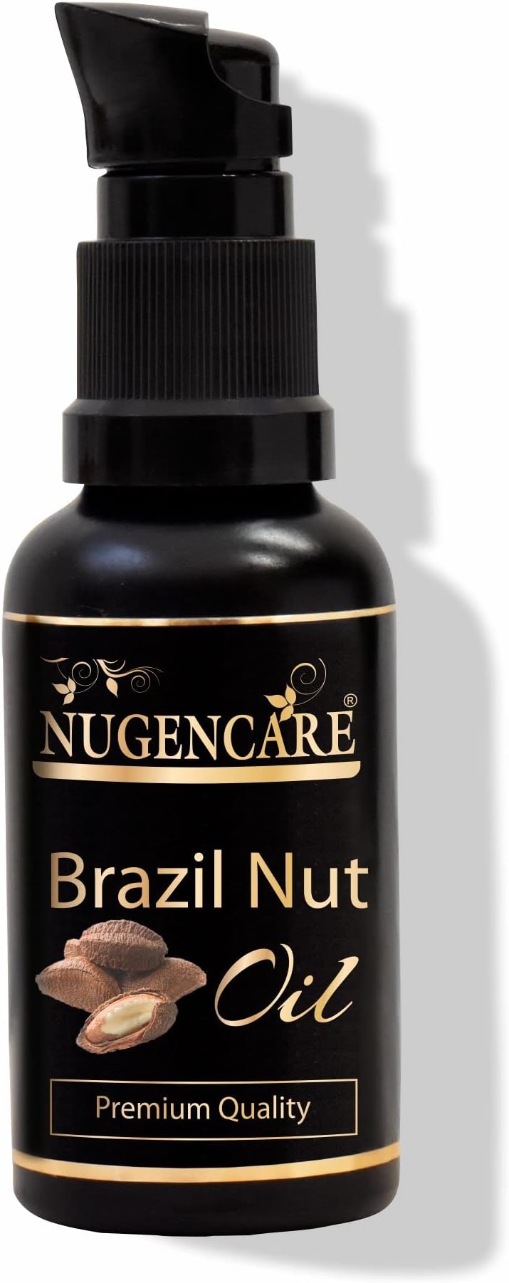 Nugencare Brazil Nut Oil I 100% Pure & Natural Oil Hydrates Skin & Scalp I Prevents Dry and Flaky Skin I Prevents Premature Ageing (Cold-Pressed, Vegan) - 30 ml (Brazil Nut Oil)