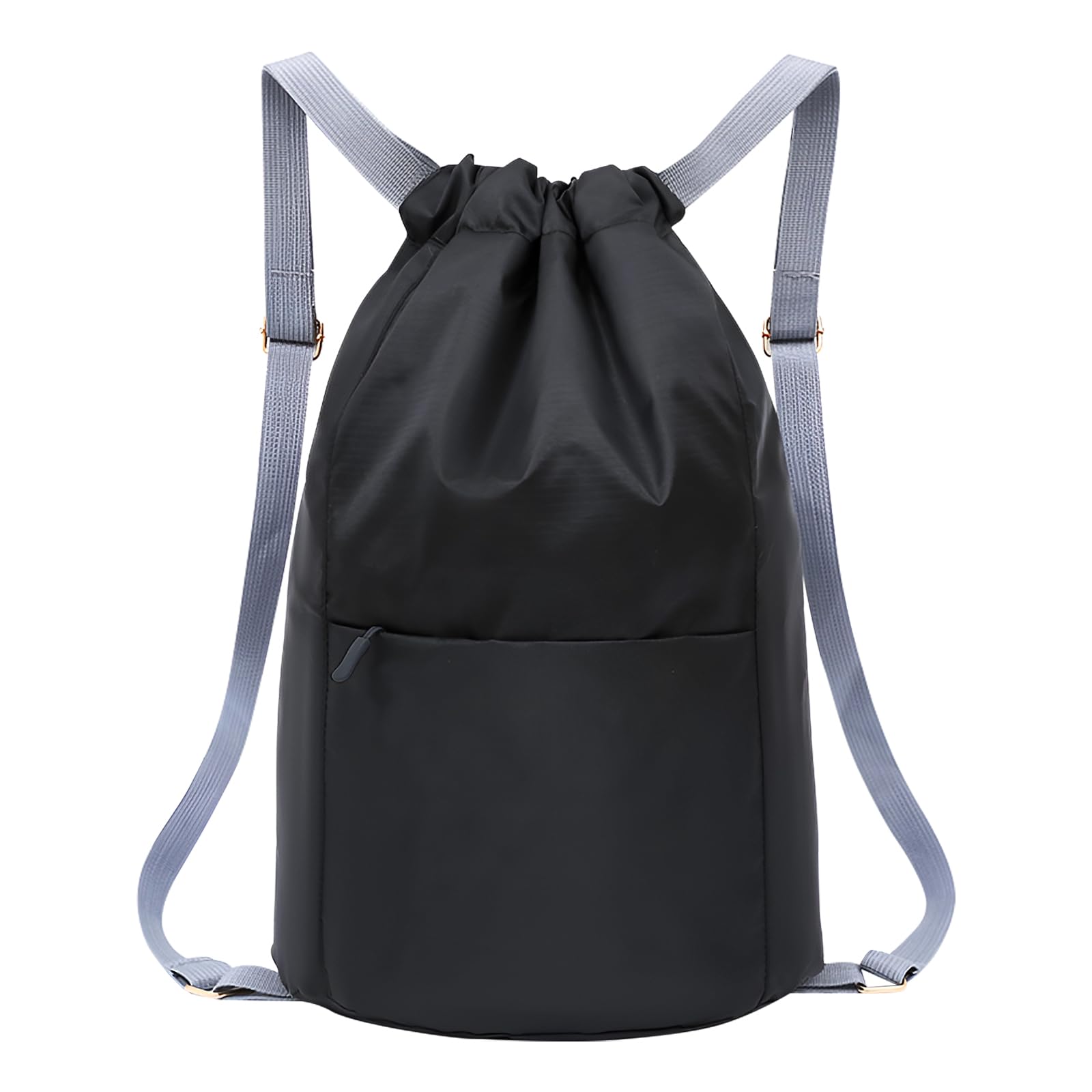 ZSMJAER Bolsa con Cordón, Mochila de Cuerdas, Impermeable Mochila Tela, Gymsack Fácil de Doblar Para Guardarla, Bolsa de Hombro Doble con CordónIdeal Para Adulto/Niño/Adolescentes Deportistas
