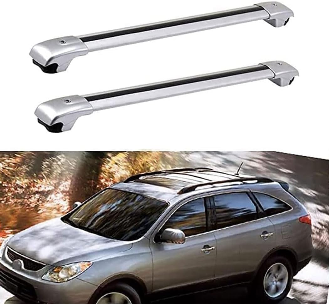 Porte-Bagages Voiture Hyundai ix55 Barre de Toit Verrouillable Durable