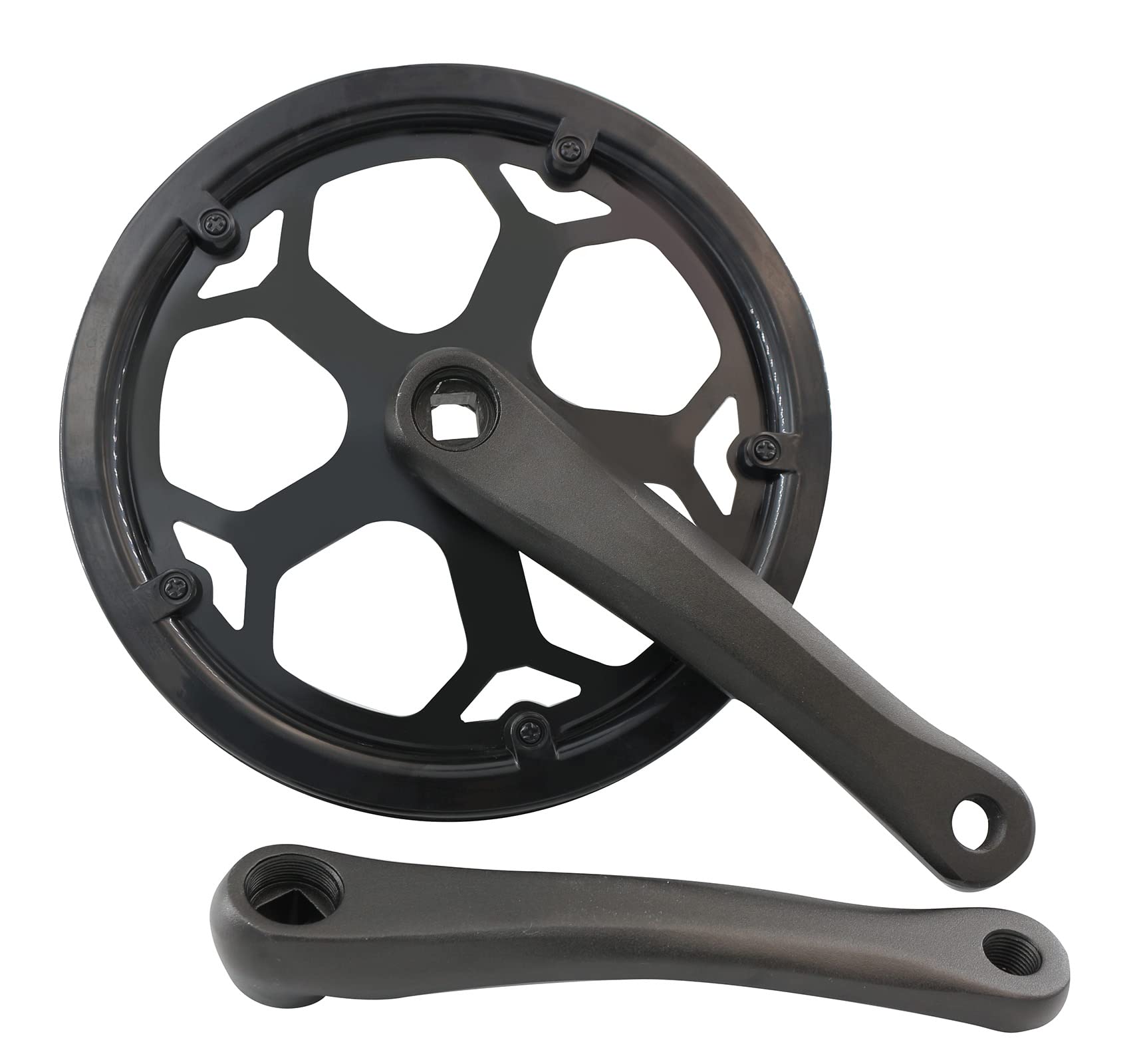 WEERAS アーバン 折りたたみ 自転車 クランク シングルスピード 48T 170mm 保護ケース付き