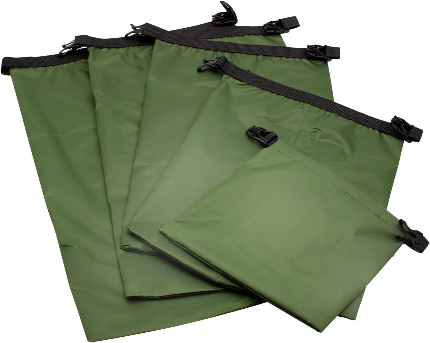 Waterproof Roll Top Dry Bag Kit for Camping & Travel Storage Waterproof Roll Top Dry Bag Kit for Camping & Travel Storage