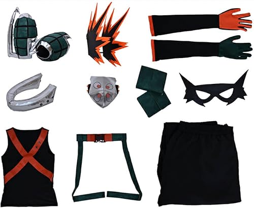 Miniatura 5 de miccostumes Disfraz de héroe de anime para hombre con guanteletes