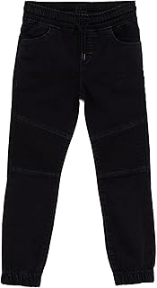 LC واكيكي بنطلون جينز رياضي بقصة ضيقة واستك عند الخصر للاولاد