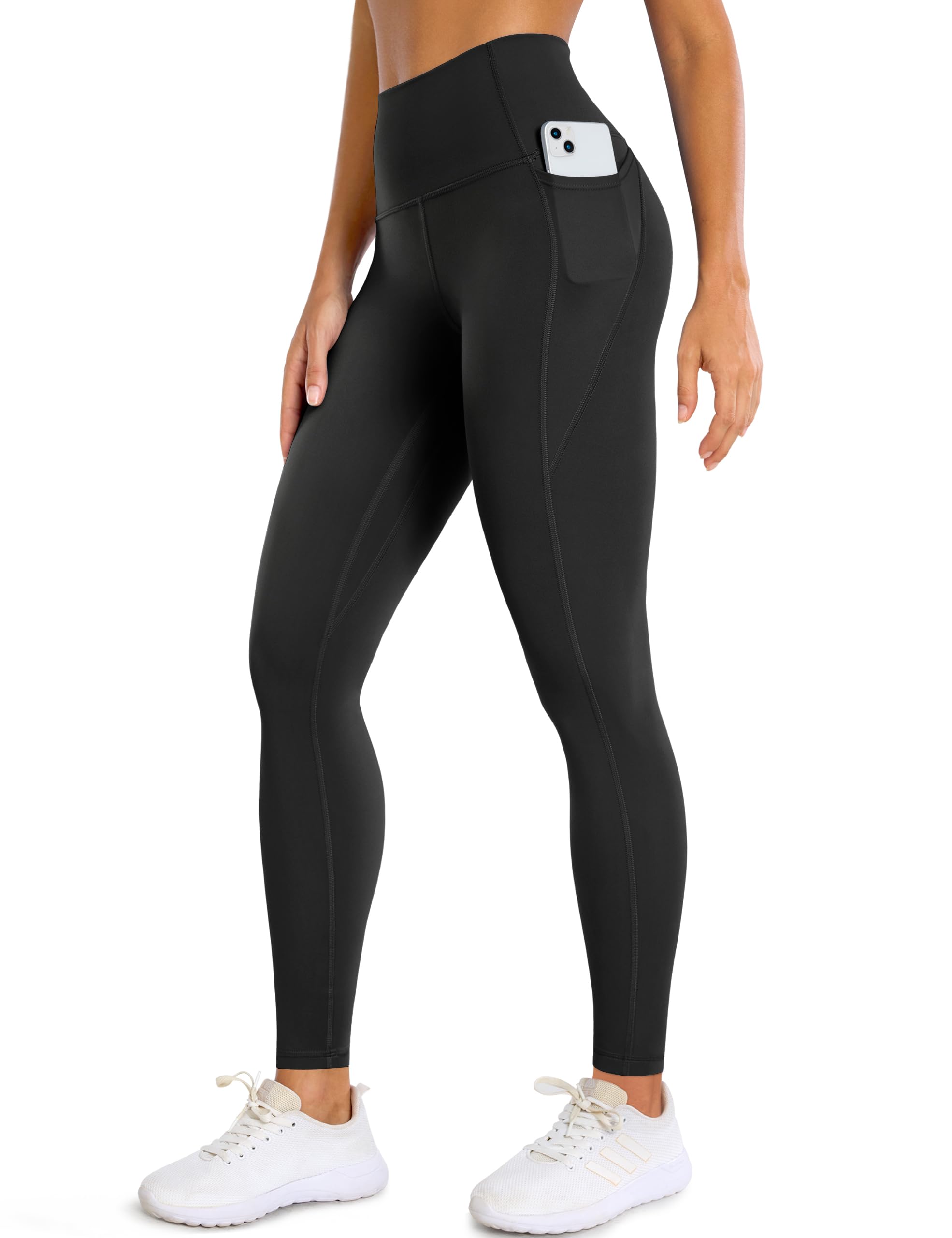 BAYDI Clouduxi Sport Leggings Damen High Waist Mit Taschen Blickdicht Und Butterweich 7/8 Yogahose Für Yoga Gym Alltag