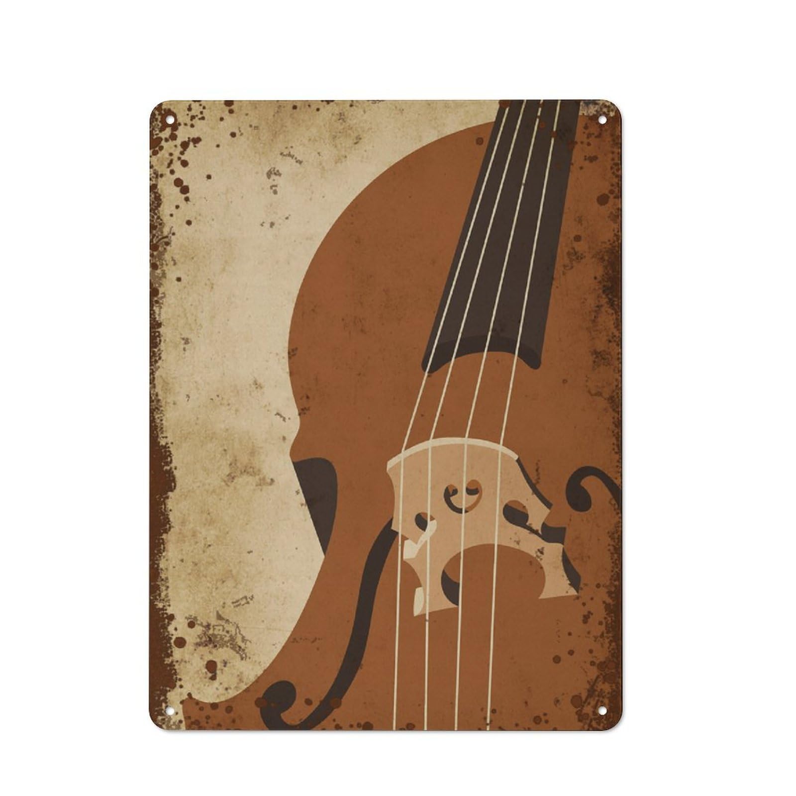 Kwqdozf Style-11 12X16inch Violin Wall Art, Music ,Funny Music Home Wall Art Decoration