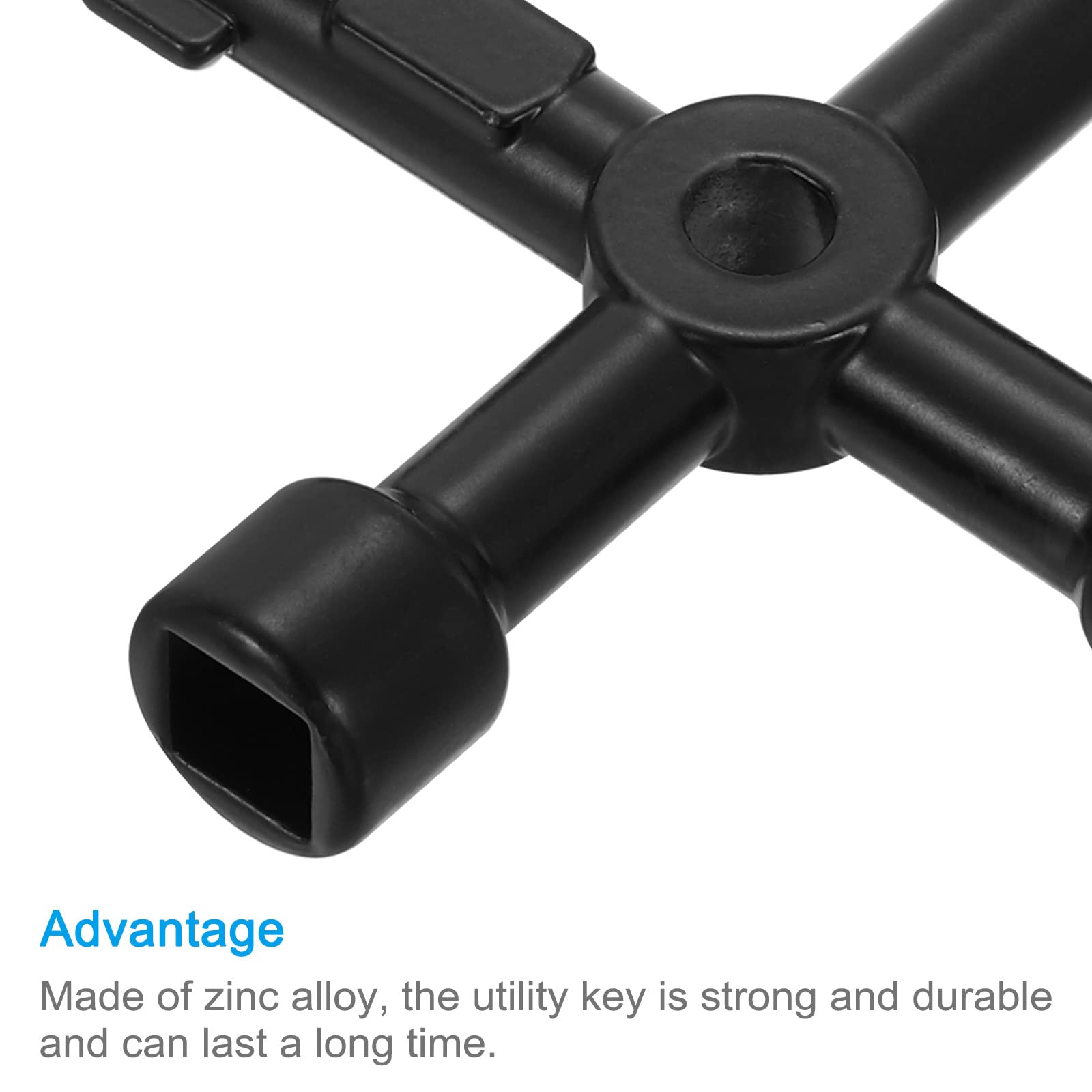 Radar Key DURATECH 2-Piece 4-Way Utility Key – Square, Triangle, Round ...