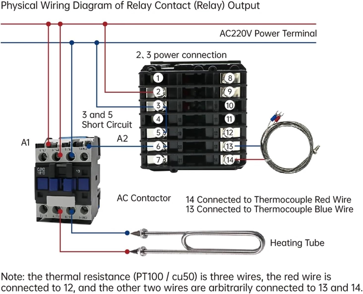 PID Digital Temperature Controller REX-C700 C 700 Universal Input Relay SSR Output for Automatic Packing Machine Thermostat(Relay Output)