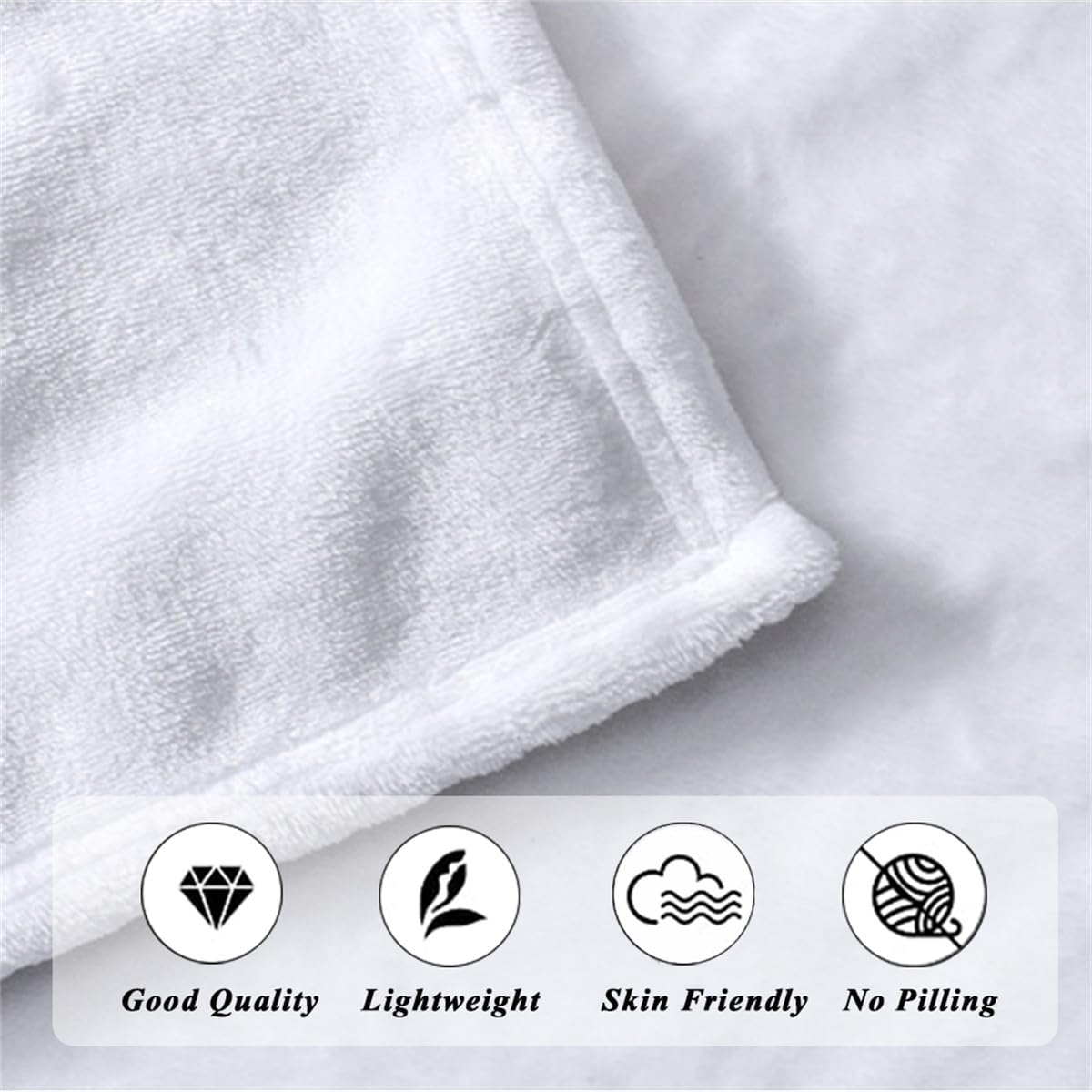 Hixingo Manta de Franela para Sofa y Cama, Impresiones Suave Invierno Mantas Polar, Colcha de Microfibra Cálida, Colchas Mantas para Cama (Gris Oscuro,220x240cm)