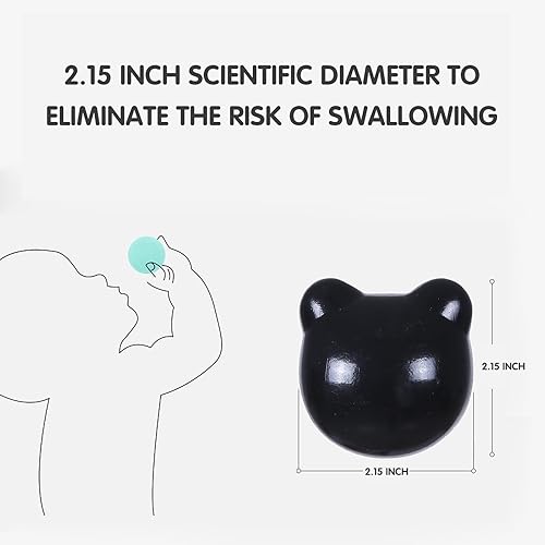 Miniatura 6 de PlayMaty Pelotas de juego  2.2 pulgadas sin ftalatos y BPA, 100 bolas de plástico oceánicas para niños pequeños y bebés para casa de juegos, tienda