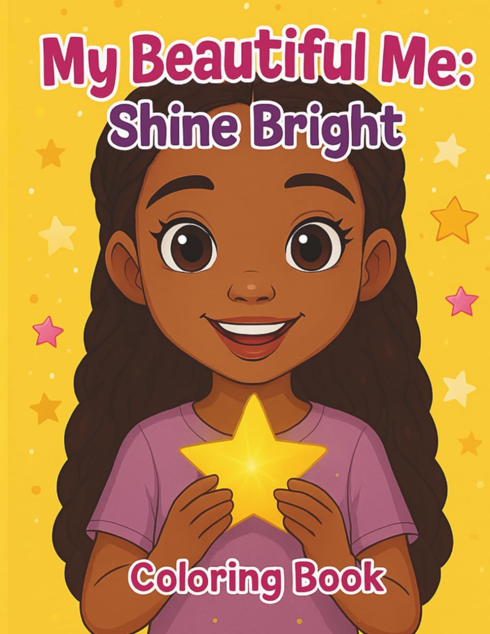 My Beautiful Me: Shine Bright: Coloring Book for Girls Confidence, Joy & Creativity (My Beautiful Me Coloring Book Series)