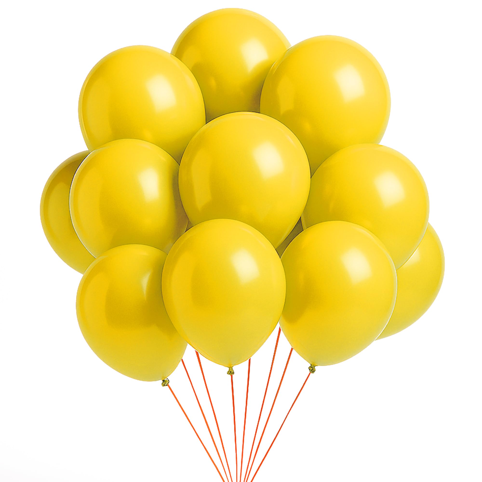 Riesenballons, Herzluftballons Rot 10 Stück / Heliumqualität