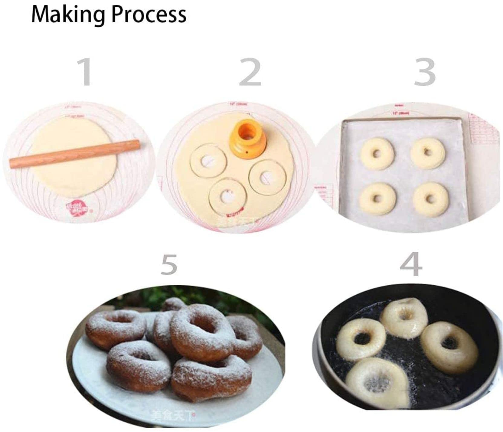Donut Cutter Set - Bake House 3 Piece -3