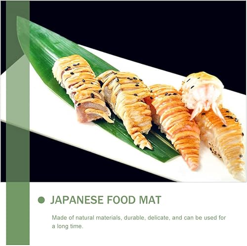 Miniatura 2 de UPKOCH Hojas de papel de sushi para tablas de embutidos, accesorios para tablas de queso, desechables, resistentes a la grasa, hojas de pergamino