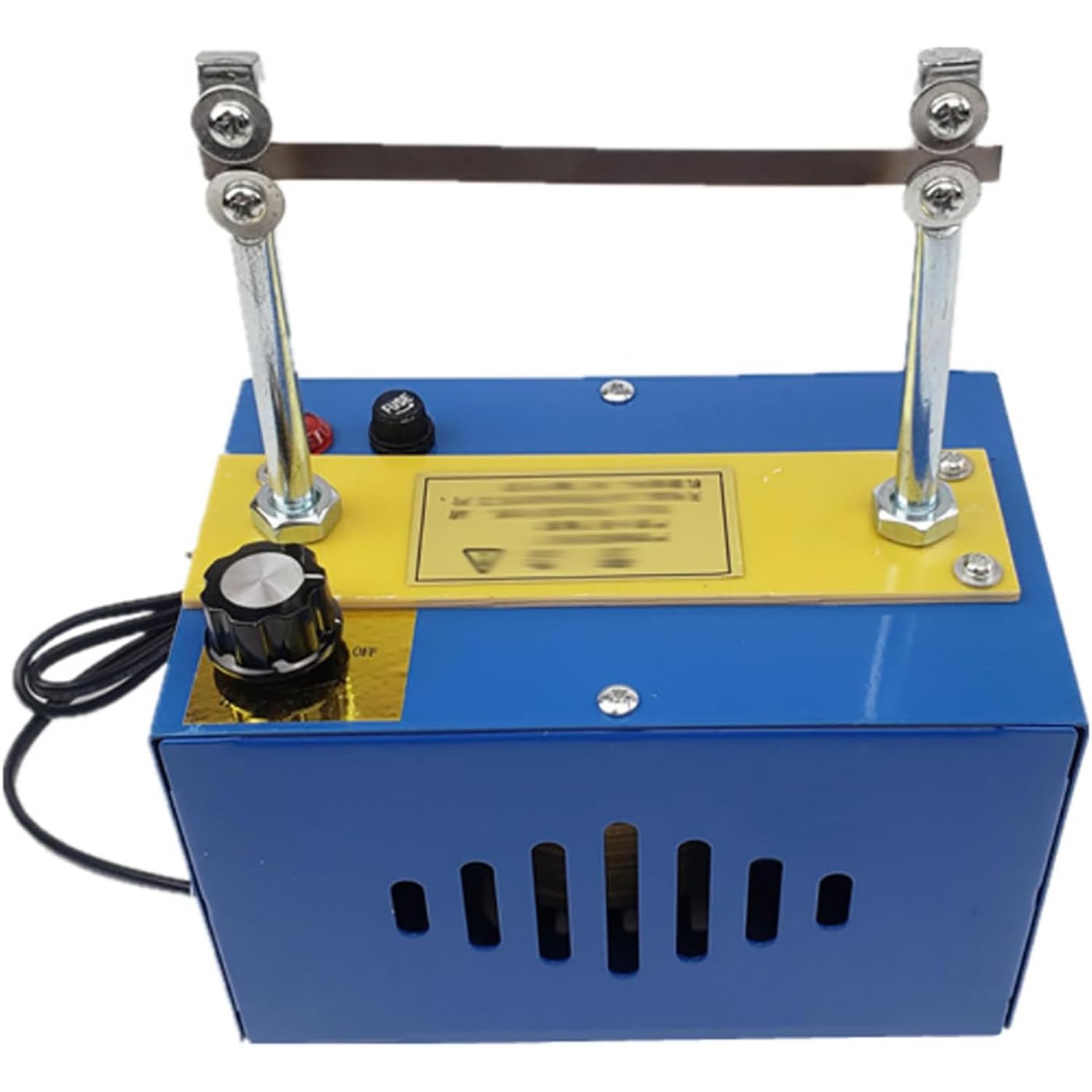 JXYQ Electric Rope Cutter Kit, Adjustable Temperature up to 900°C, 105mm Blade for Fabric and Braid Cutting