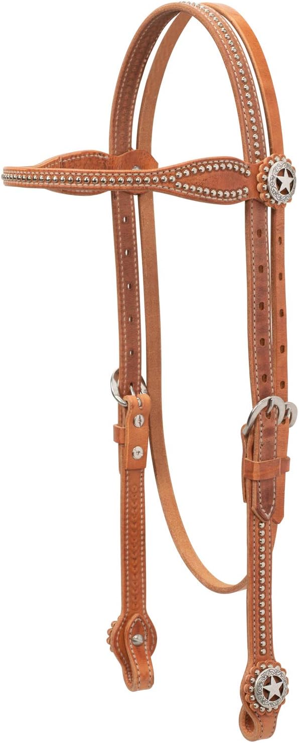 Weaver Leather Texas Star Browband Headstall