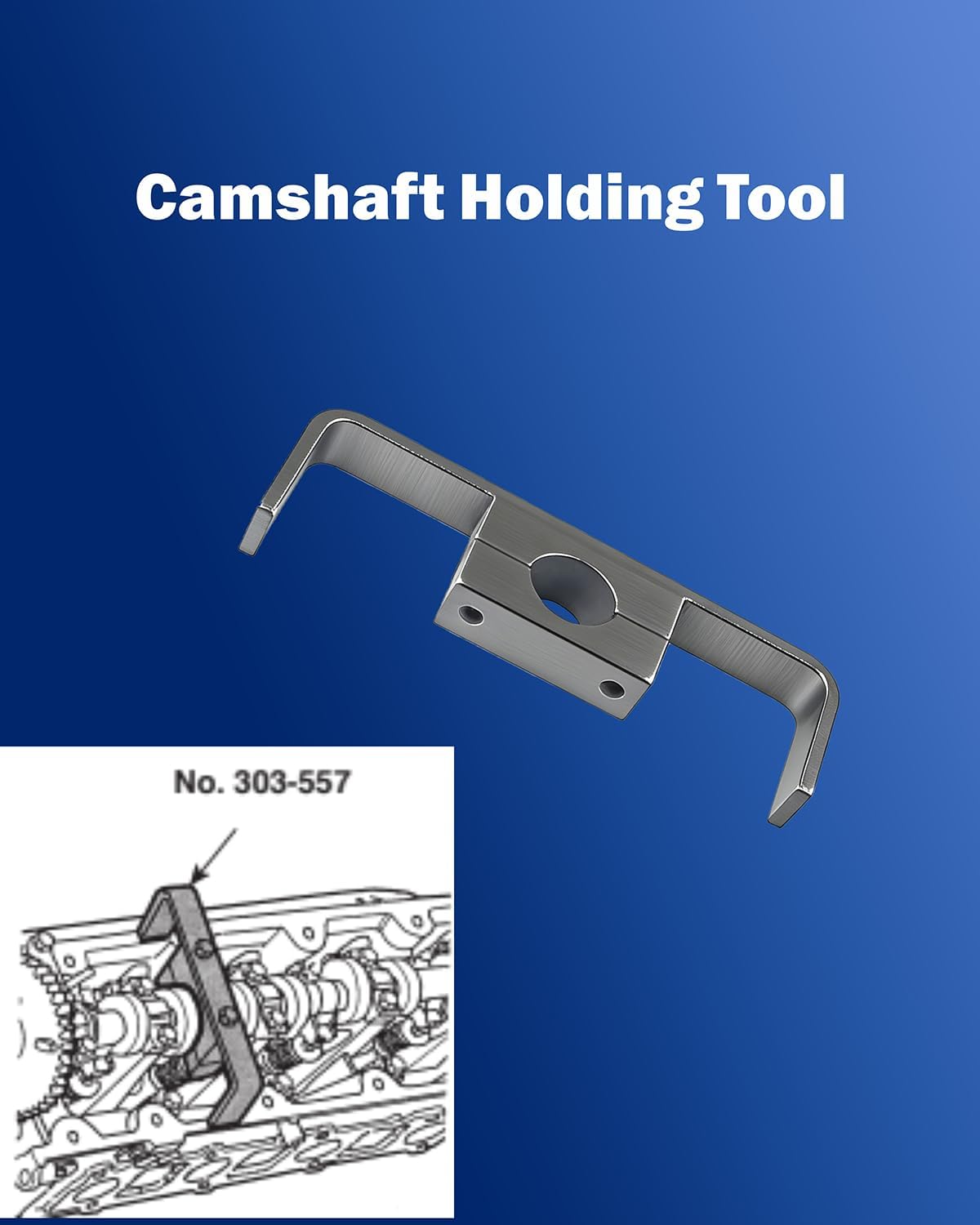 Engine Timing Tool Kit Compatible with Ford 4.6L 5.4L V8 and 6.8L V10 Engine 1992-2004 with Camshaft Positioning Tool Camshaft Holding Tool Replace 303-557 303-380 303-569 303-570 303-413