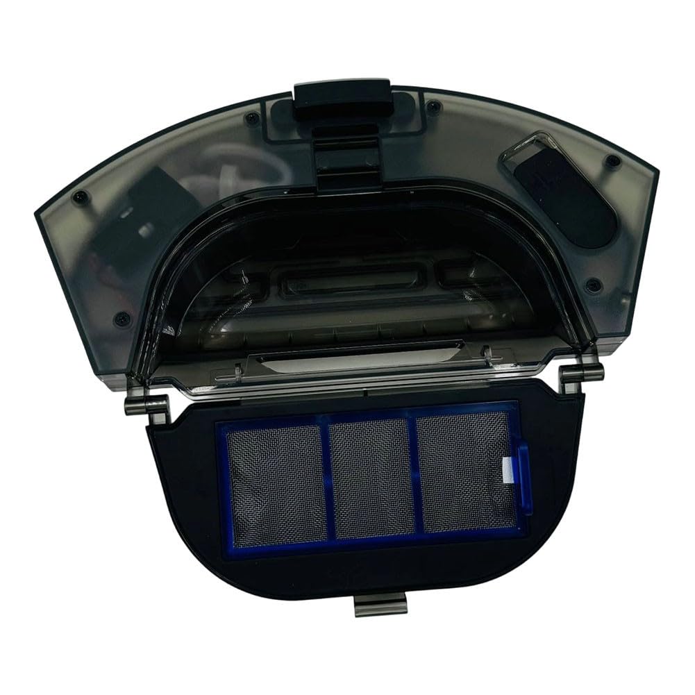 Recambio para depósito de polvo con filtro compatible con accesorios Lydsto G2 y G2D, color negro