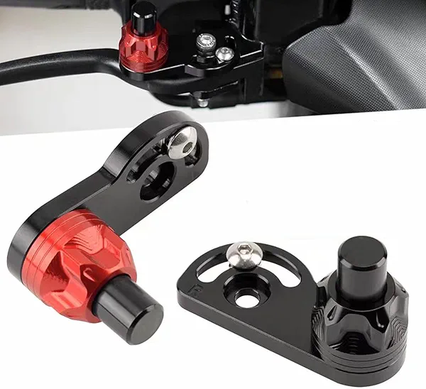parking brake switch, brake lever with parking lock Semi-Automatic Switch,ramp brake switch Motorcycle accessories For Nmax125/155 Xmax125/250/300/400 hamgurger400 (black right)