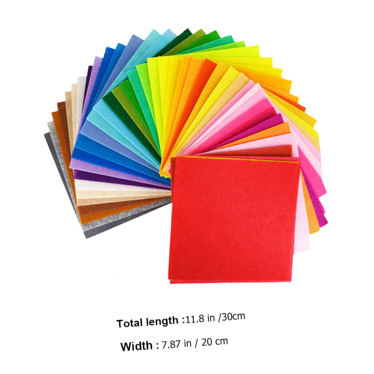 SHINEOFI 3 Set Tessuto in Feltro Fai Da Te ssuto in Feltro Per Cucire Quadrati Di Quilting Mariale Artigianale Fai Da Mariale Fai Da Panni in Fai Da 40 Pezzi*3