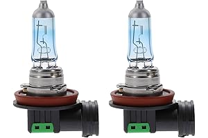 H11 CrystalVision Platinum Upgrade Headlight Bulbs (Pack of 2)