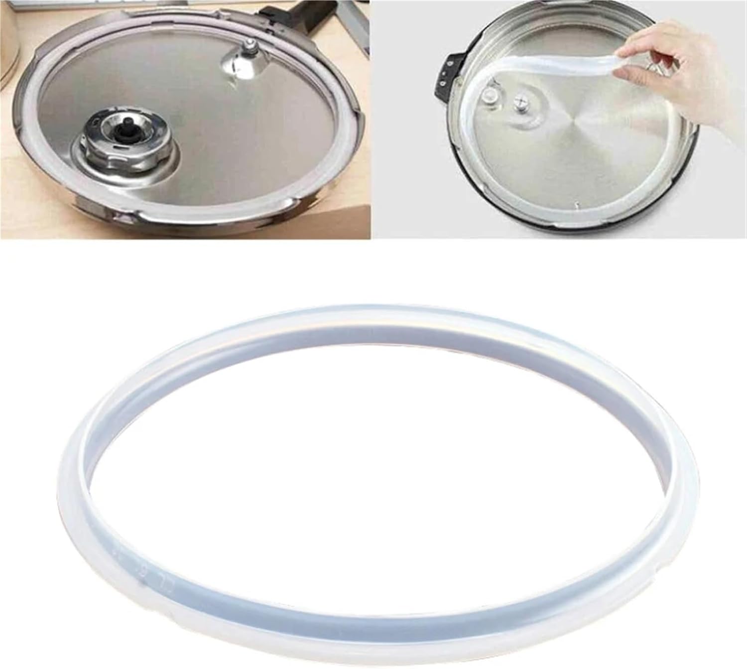 Silicone Rubber Sealing Ring Replacement for Electric Pressure Cooker & Crock Pot Kitchen Accessory Parts(H Inner 20cm)