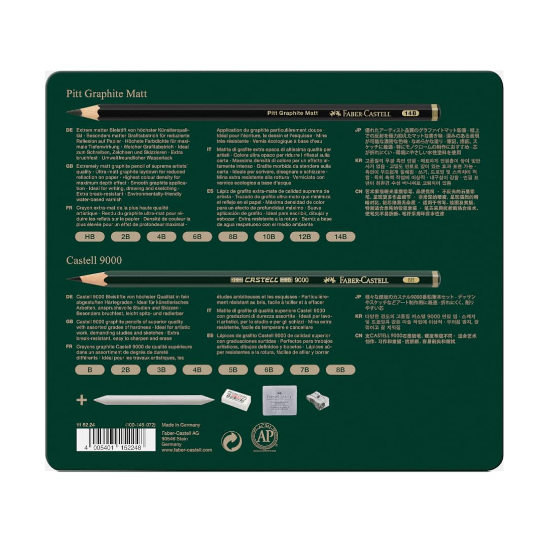 Amazon | faber castell フェリッティ PGM＆カステル9000鉛筆セット