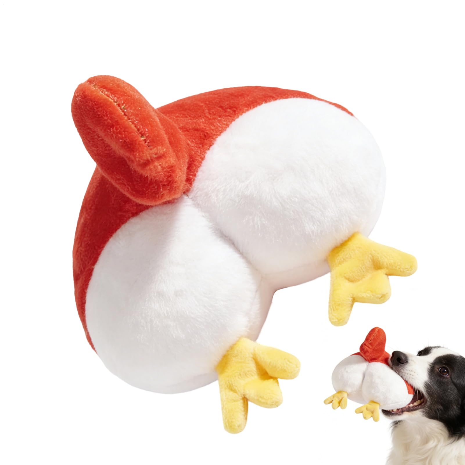 Jouet couineur pour chien interactif et sonore adapté aux chiots et grands chiens en voyage
