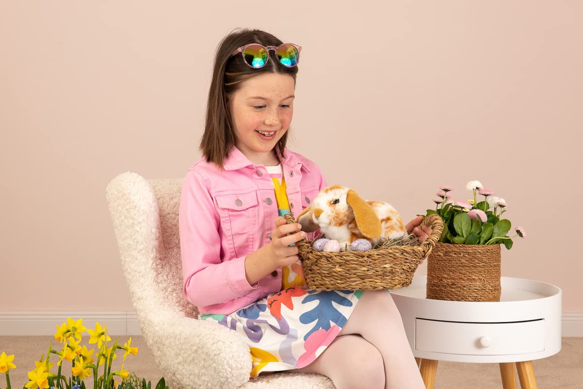 Teddy Hermann Peluche Cinghialotto 22 Cm – Morbido E Sostenibile Con Imbottitura Riciclata – Giocattolo Per Bambini Dai 18 Mesi - 6