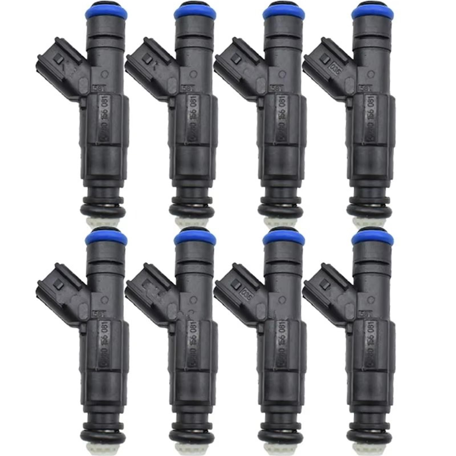 Fuel Injector for Marine for Mercruiser V8 350 for MAG 5.0L 4.3L 6.2L 8piece Fuel Injectors 0280156081 885176 12567905 Car Fuel Injector Nozzle
