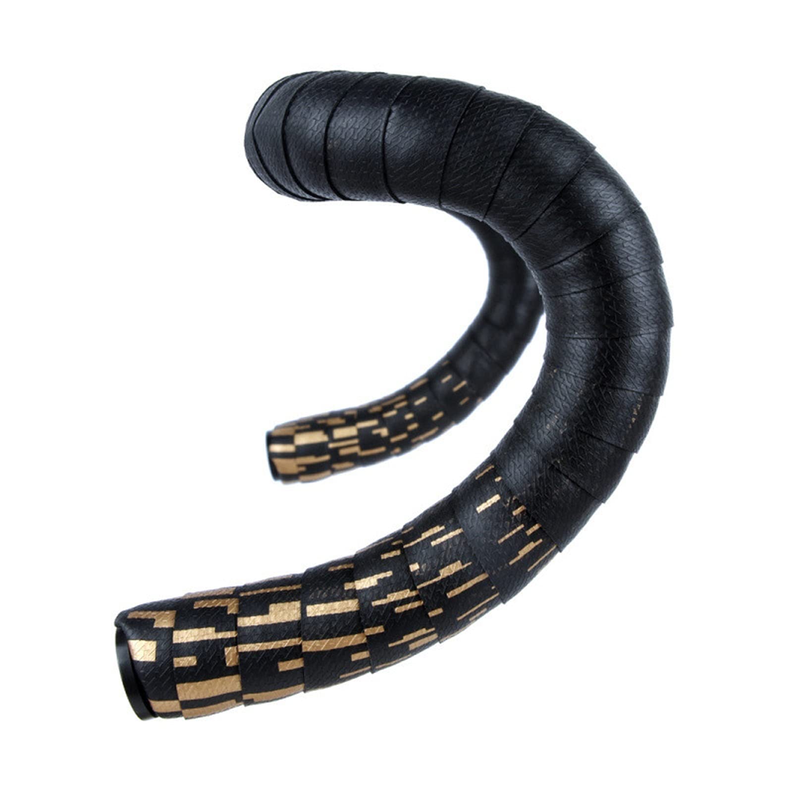 Cinta para Manillar de Bicicleta, Cinta for Manillar de Bicicleta Carretera, 2 Unidades, antivibración, Antideslizante(2 Gold)