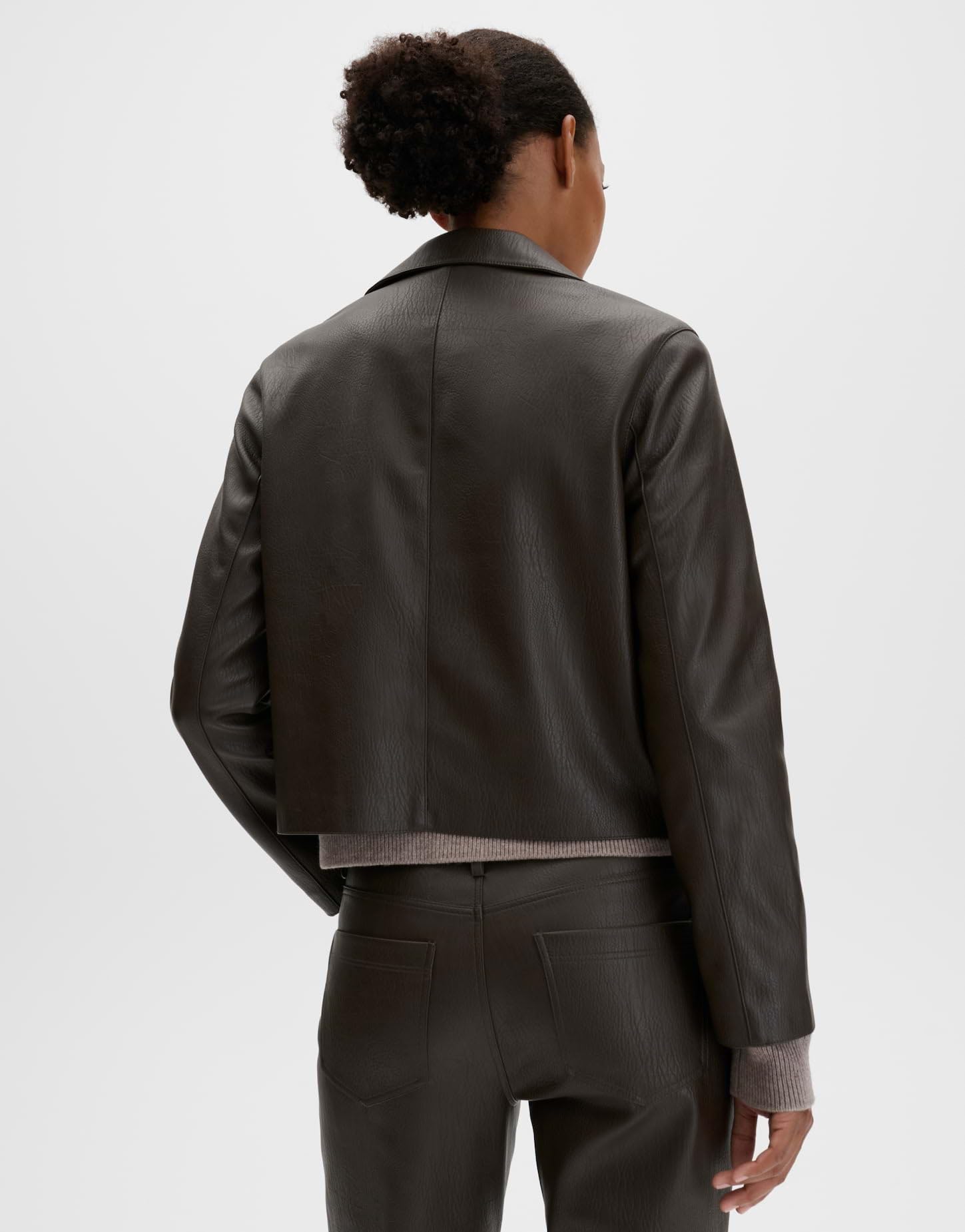 someday Lederjacke Damen