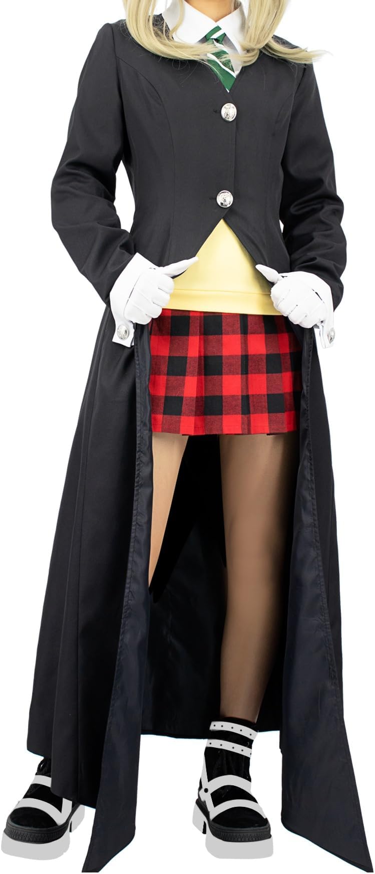 US Size Women's Cosplay Costume Outfit with Gloves Costume
