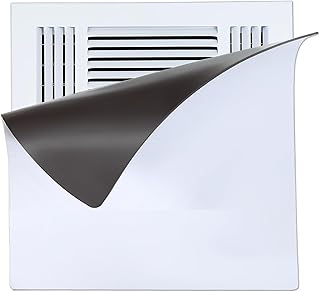 Square Magnetic Vent Covers, 12" x 12" (2 Pack), Extra Strong Magnets, Fits Steel Vents Only, Complete Seal, Air Vent/Register Covers for Home Ceiling, Wall, HVAC, AC, and Heater Vents