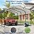 GarveeTech Metal Carport, 12x20 FT Outdoor Carport Canopy with Reinforced Base and Galvanized Steel Roof, Heavy Duty Garage Car Shelter Shade for SUV, Truck, Boats
