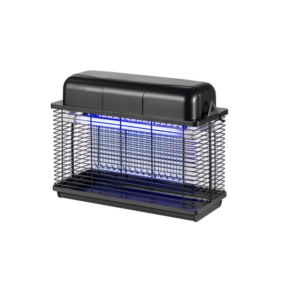 BEAUMONT - Lampe UV Anti-moustiques Mouches et Insectes Volants - Destructeur/Exterminateur Électrique sans Produit Chimique - Résiste à la Pluie - 16 W Couverture 100 m² - Piège Puissant et Efficace