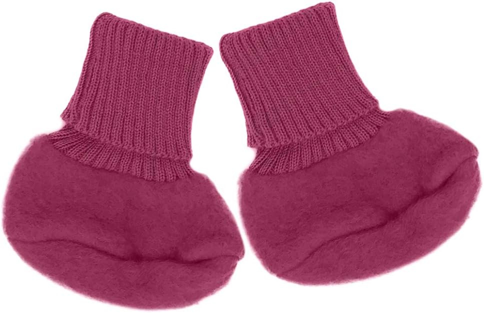 Ecoable Merino Wool Fleece Baby Socks: Newborn Infant Organic Thermal Booties, 0-12 months