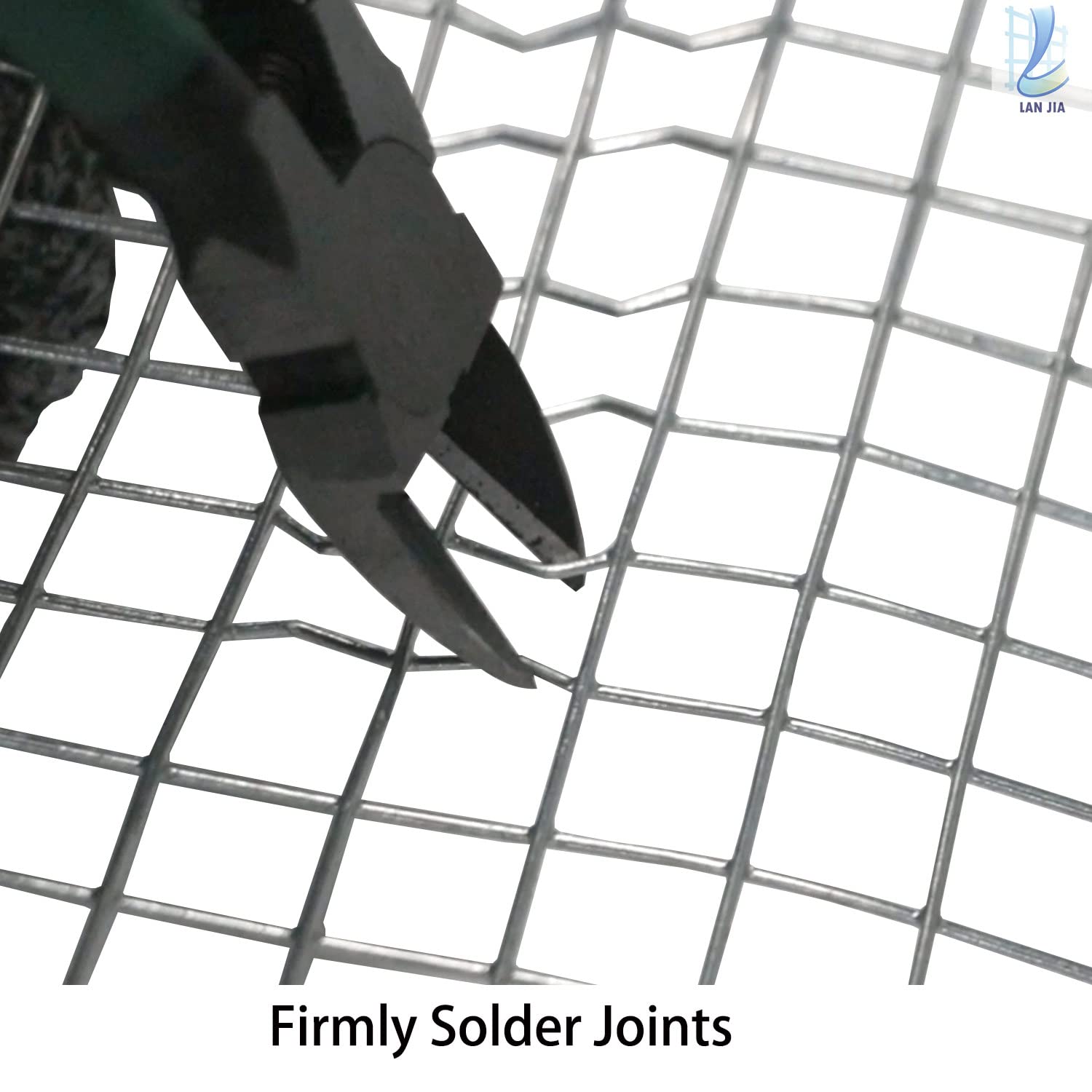 LAN JIA Galvanized Hardware Cloth 1/2inch x 1/2inch Square Mesh