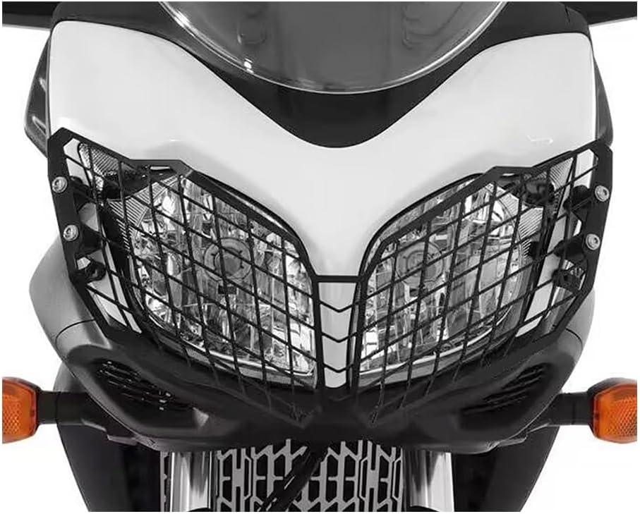 Motorcycle HeadLamp Grille Motorcycle Headlight Protection Head Lamp Light Grille Guard Cover Protector for V-Strom 650 XT 2012 2013 2014 2015 2016