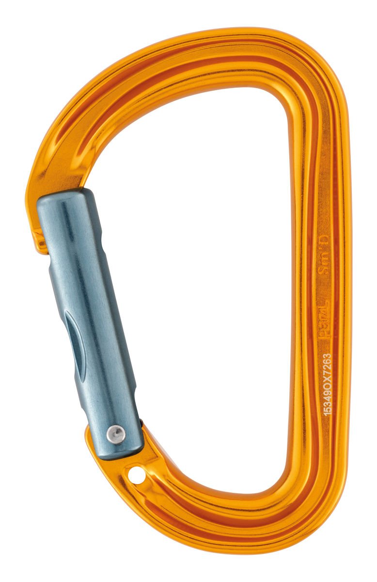 Petzl SM'D Wall karabińczyk śrubowy, żółty, jeden rozmiar