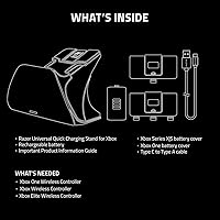 Vista 7 de Razer Universal Quick Charging Stand for Xbox Series XS Magnetic Secure Charging - Perfectly Matches Xbox Wireless Controllers - USB Powered - Deep