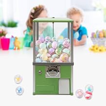 Candy Vending Machine 25 Cent Candy Gumball Capsule Toy Machine for 1.77in Diameter of Capsule Toy,Commercial Mini Gumball Dispenser for Game Store,Retail Store,Amusement Park