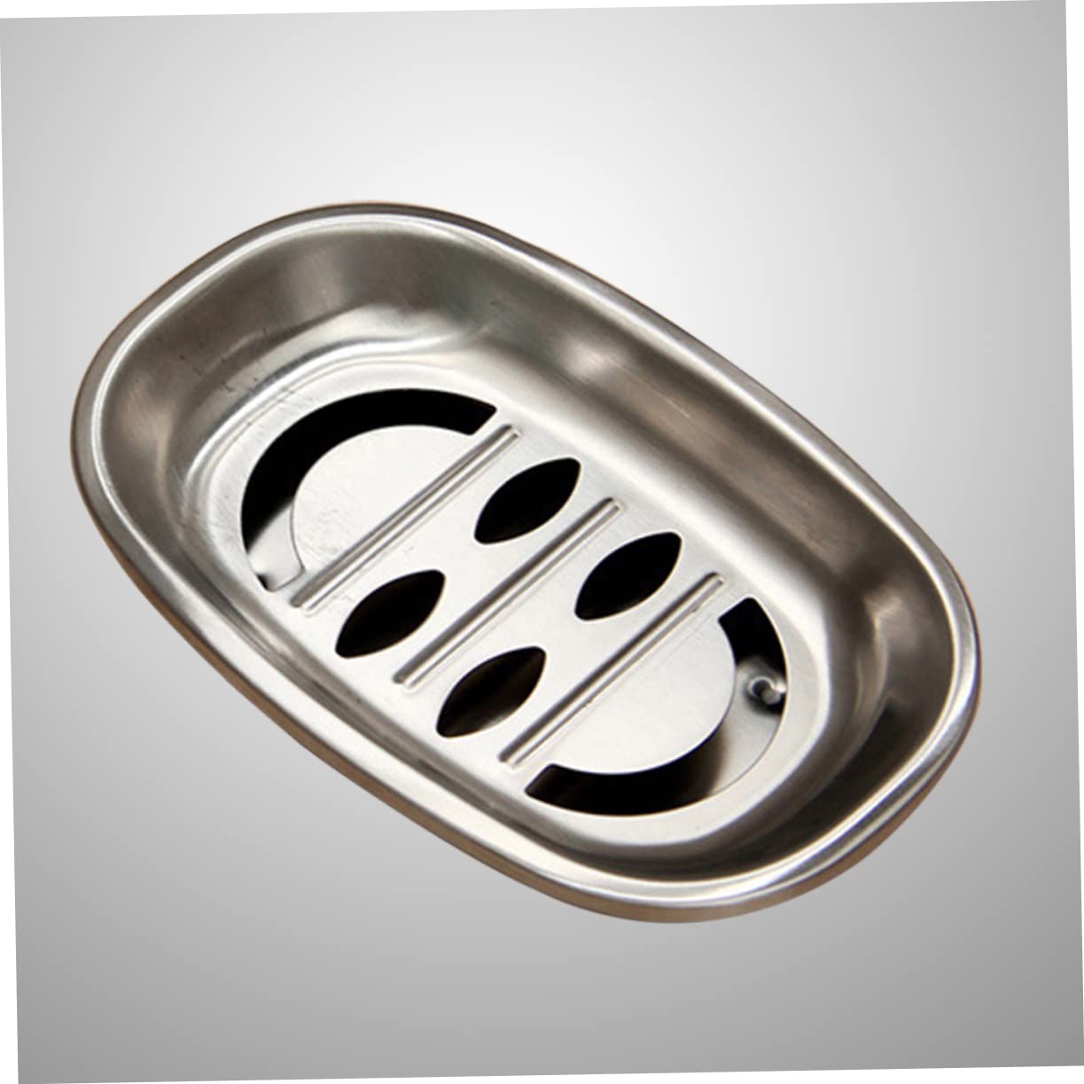 Cabilock 3 Jaboneras Elegantes de Doble Capa de Acero Inoxidable para Baño Y Cocina.