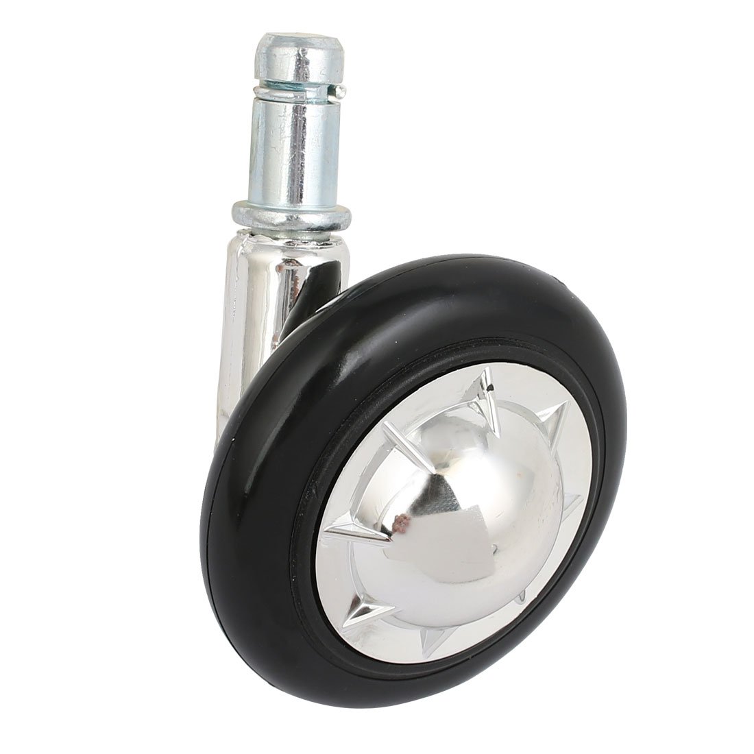 Aexit Tige de bague de préhension de roue de 60 mm de diamètre, roulette pivotante pivotante 4 degrés, 360 degrés DO614397M200909K