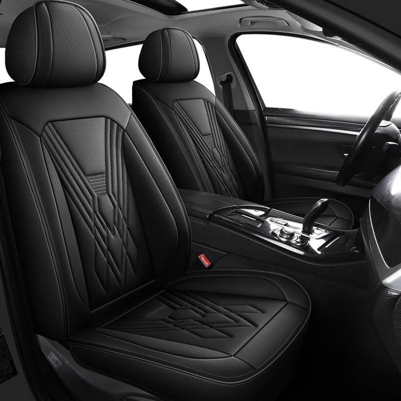 Couvre-coussin de siège auto en cuir de luxe pour VW Touareg et CC