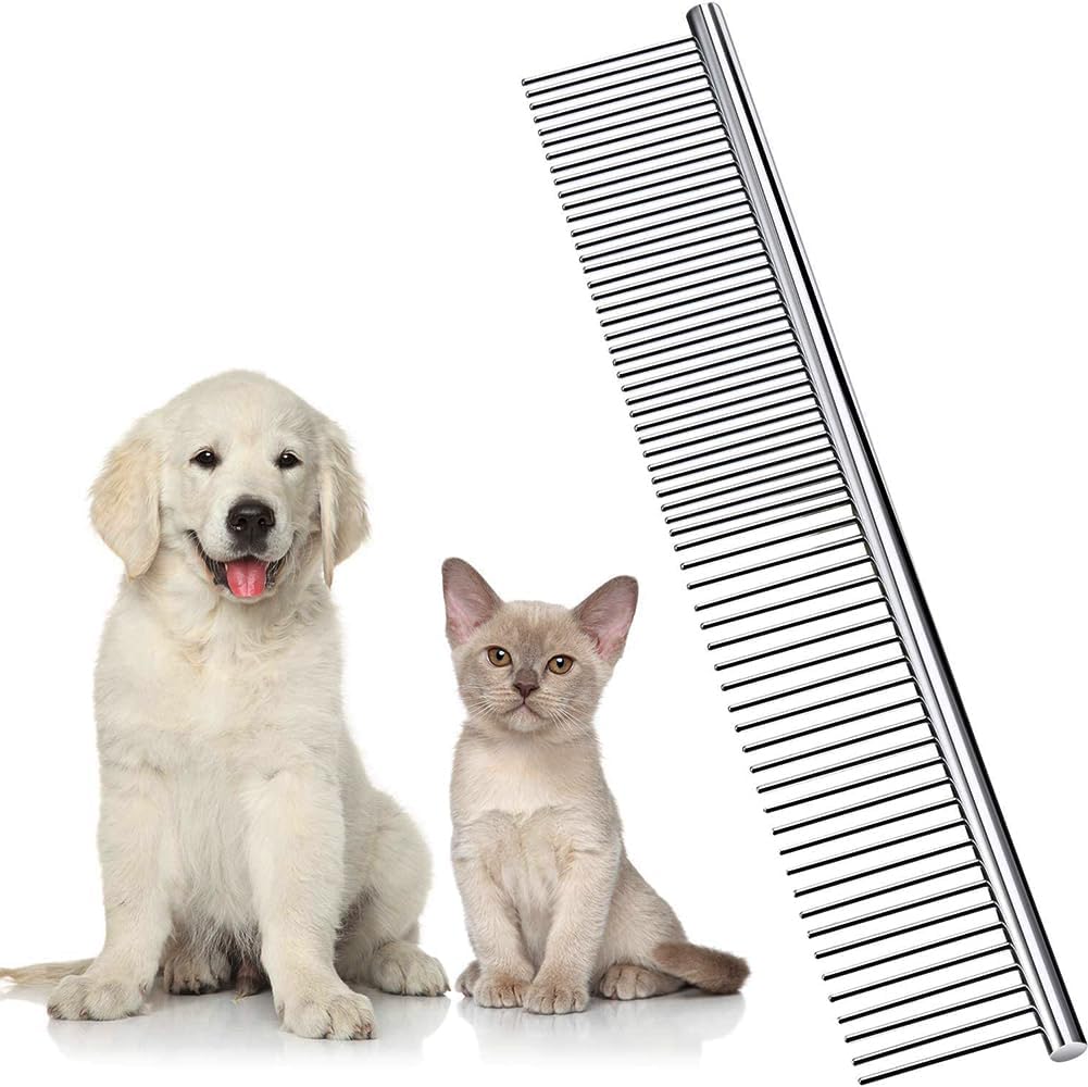 Dog Comb Andis 65730 StainlessSteel Comb for Knots, Mats