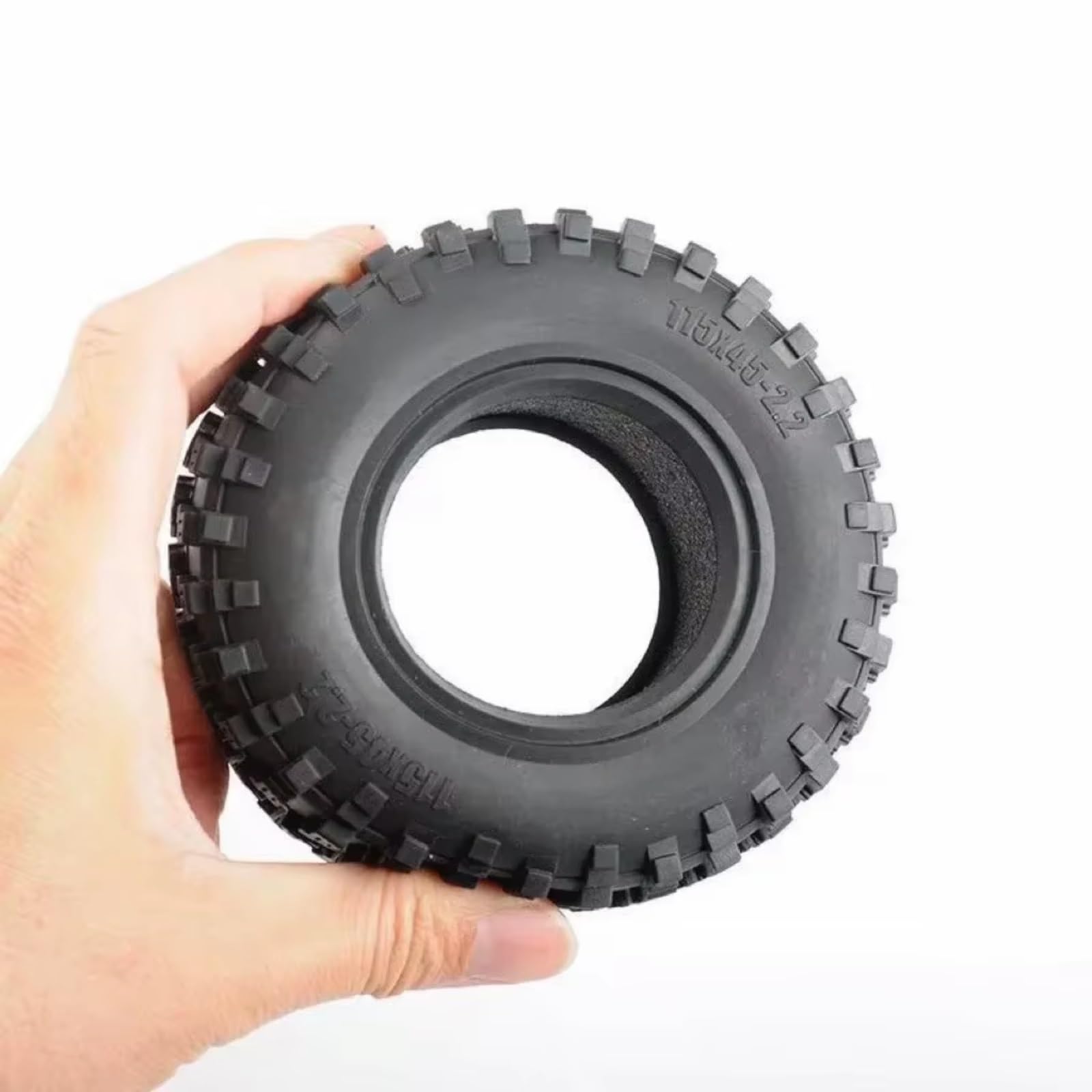 RC Repuestos Para Axial Para Traxxas Para TRX4/6 D90 1/10 RC Crawlers Modelos 4 Piezas 2. Neumáticos De Goma Ruedas Accesorios Decorativos
