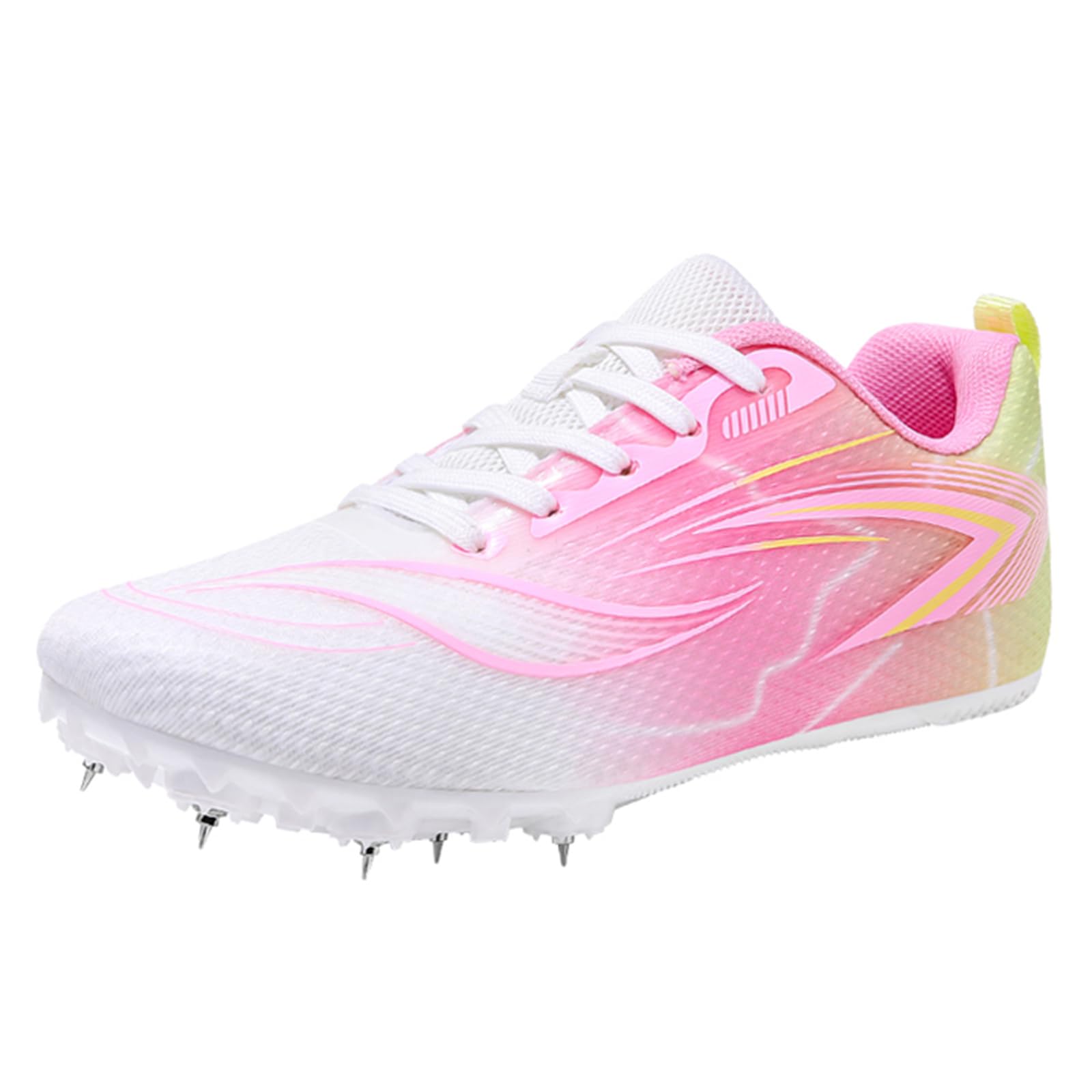 Zapatillas De Atletismo para Mujer para Niños Y Niñas para Saltos De Carrera con Clavos Transpirables