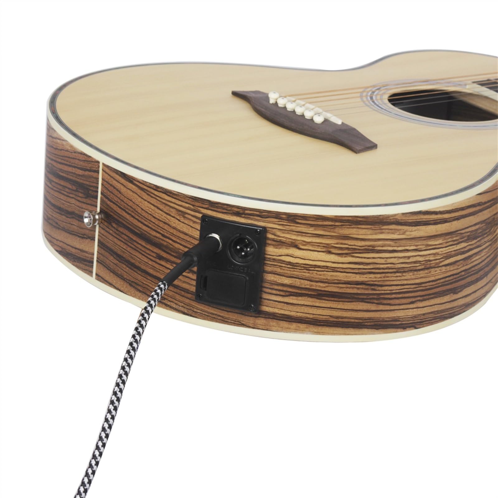 kabel audio do gitary Gitara Elektryczna Połączenia Audio 6-metrowe Niklowane Wtyczki Przewody Kabla Audio O Niskim Poziomie Szumów (Color : 03)